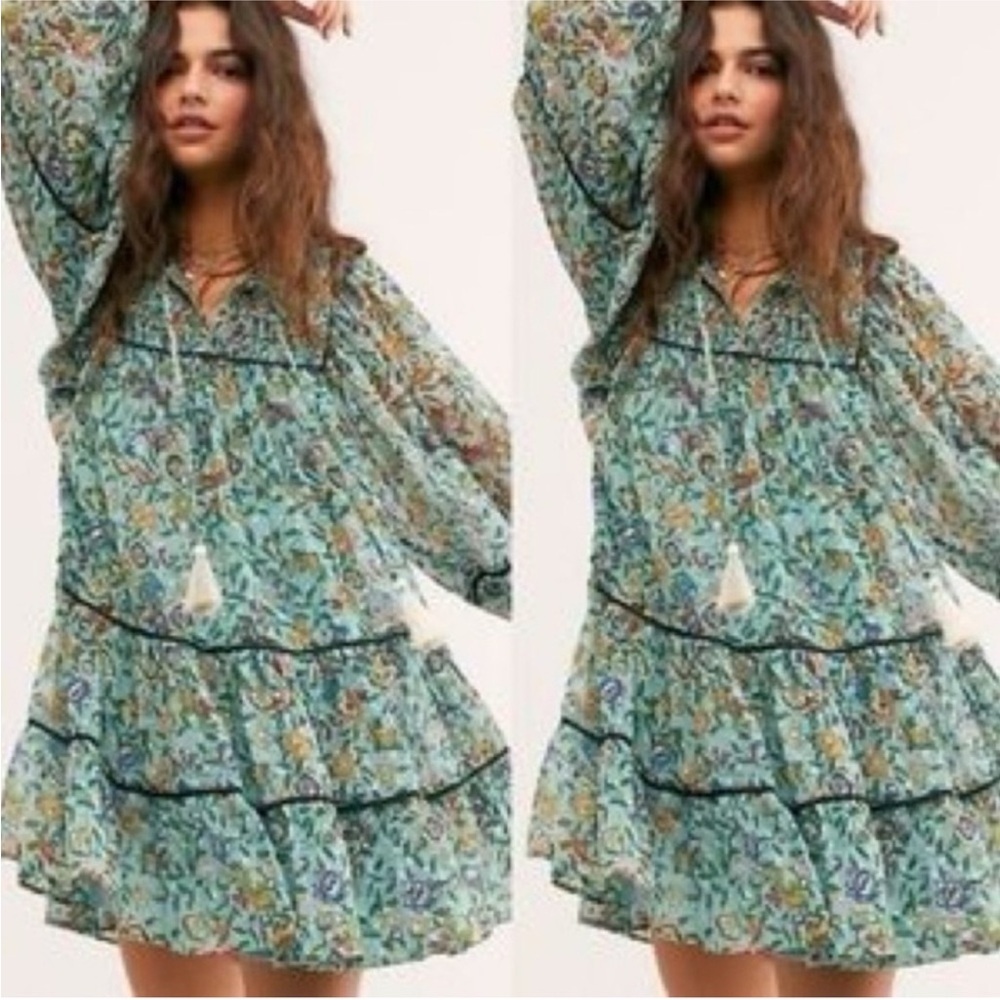 Free People Free Swinging Mini Dress - Picture 1 of 9